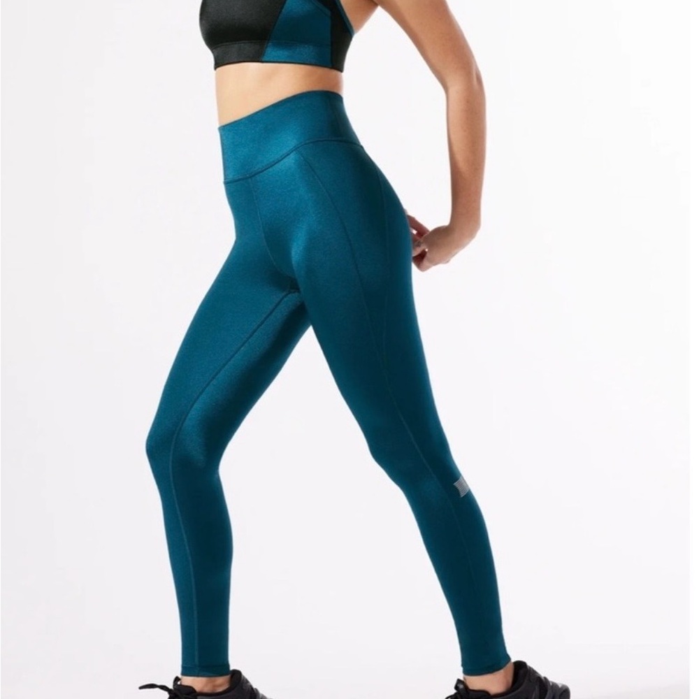Savage X Fenty Teal High-Rise Leggings